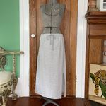 Vintage Y2K Cargo Kangaroo Pocket Hoodie Style Skirt Heather Gray Sz L💛 Size L Photo 2