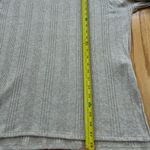 White Birch  Women Beige Ribbed Turtleneck Cowl Neck Sweater Size XL Pullover Top Photo 6