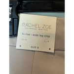 Rachel Zoe  Pants Women 8 Beige High Rise Wide Leg Cropped Trousers NWT Photo 6