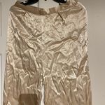Forever 21 NWT Champagne Palazzos Trousers evening mom high waist Photo 2