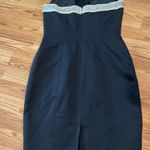 Myles Studio Black Strapless Cocktail dress Size 8 Photo 1