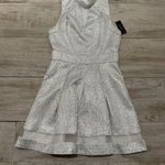 NIKIBIKI  White and Silver Dress Photo 0