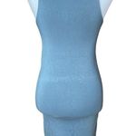 Sexy Mama Maternity Blue Sleeveless Form Fitting Mini Dress Womens Size 0 Photo 1