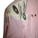 Vintage Western IIF Jumpsuit Pink Size 4 Embellished Photo 3