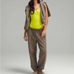 Lululemon WunderMost Nulu Square-Neck Sleeveless Bodysuit Lichen Lime Sz XS (4) Photo 1