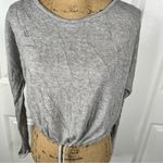 Sz S Barefoot Dreams Malibu Collection NWOT $138 MSRP Gray Sweater Photo 2