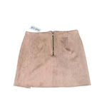 fab'rik NWT Mocha Suede Skirt Size Small Photo 2