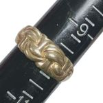 Atasay Kuyumculuk AK 14K Yellow Gold Smooth Byzantine Sz 10 Band State Ring Photo 7