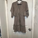 Willow & Root Elegant Brown Patterned V Photo 6