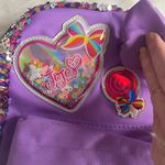 Sparkly backpack bag Purple Photo 4