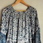 MISS JUNE BLUE FLORAL MINI DRESS Blue Size undefined Photo 9