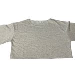 Promise The Label Size M Scuba Wide Sleeve Boatneck Pullover Heather Gray New‎ Size M Photo 6