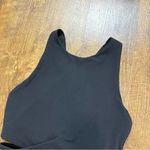 Athleta Conscious Cut Out Crop Top Sports Bra Sz XS Black Photo 9