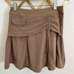 Athleta  Tan Wherever Tiered Pleated A-Line Tennis Athletic Skirt Skort 8 Photo 5