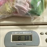 Kasper  sportswear womens medium v-neck ruffle blouse button front pastel colors Photo 6