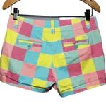 Vineyard Vines  Women’s Size 2 Multi Color Pastel Whale Print Patchwork Shorts Photo 1
