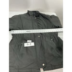 Womans Bromley Sport Winter Coat Medium Black Thermolite Full zip Snap Front Photo 5