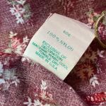 Vintage 70s Orpheus Floral Robe Purple Photo 8