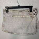 PacSun  Light Tan Denim Skort size 26 Photo 0