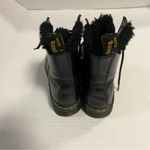 Dr. Martens Boots Serena Faux Fur Lined Lace Up Boots in Black Sz US 6/EU 37 GUC Photo 7