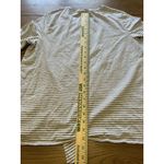 Vineyard Vines  Women‎ Size Medium Top Cotton Blend Long Sleeve Stripe Shirt Knot Photo 6