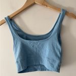 American Eagle  Blue and White Cropped Tank Top Bundle Photo 5