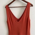 House of Harlow 1960 Orange Sweater Tank Dress XL Photo 4