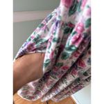 Erika Vtg  And Comapny Dress Small Floral Cottagecore Midi Dress Modest Pockets Photo 4