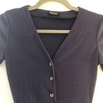 Nasty Gal Nasty Girl Dress Navy Blue Brighter Than Sunshine Minidress Sz 4 EUC Photo 4