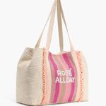 American & Beyond | Beaded “Rosé All Day” Tote Bag Pink Photo 8