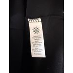 Athleta Black Pima Cotton Midi Soft Tank Dress XS Ruched Stretch Minimalist Photo 3