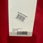 Likely Avie Gathered‑Neck Side‑Slit Midi Dress Red M NWT Halter Column Dress Photo 5