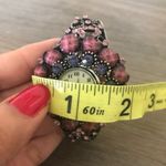 Beaded bracelet watch Silver Photo 6