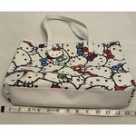 2018 Hello Kitty White Tote‎ Purse Bag Fab NY Sanrio 13 x 10" + 10" Handles Photo 1