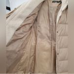 Ralph Lauren L faux fur trim hood full zip coat. Approximately Length 36 Bust 21 Tan Size L Photo 3