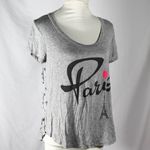 Love j Heathered Grey Paris Eiffel Tower Graphic Tee 2000s-2010s Photo 1