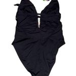 La Blanca La Azteca One-Piece Swimsuit with Colorful Trim Black Size 4 Photo 2