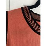 Misook  Women's Small Orange Knit Sleeveless Top Shell Corp Career Clean Girl Photo 1