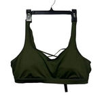 Victoria’s Secret Sport Strappy Sports Bra‎ Green padded Size L Yoga Gym Size L Photo 0