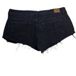 O'Neill  Black Denim Shorts Frayed Hem Casual‎ Summer Size 5 Photo 1