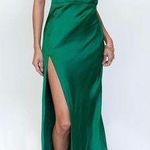 Princess Polly Green Midi Dress Photo 0