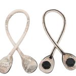 New Versa Tote gold snake print vegan leather straps Photo 0