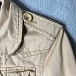 Aeropostale Vintage  Jacket Womens M Tan Khaki Long Sleeve Button Down Y2K‎ Photo 6