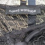 Naked Wardrobe  Black Lace Bodysuit S Photo 5