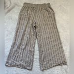 Maurice's  Striped High Rise Linen Palazzo Pant 1X Photo 3