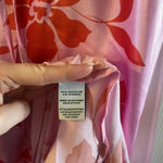 Emma & Michele  Silk Floral Print Dress NWT Large Photo 7