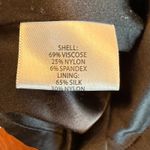 Eileen Fisher  Asymmetrical Neckline Sheath Dress Silk Lined Black Size‎ 6 Photo 5