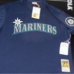 Mitchell & Ness DS Authentic  Mariners BP Jersey  Photo 0