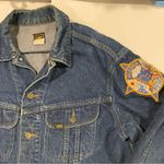 Riders By Lee Vintage 70’s-80’s Lee Riders denim Alaska cop police biker jacket rough guy Photo 5