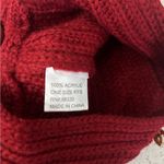 Burgundy beaded turban hat #turban #winteraccessories NWOT Red Photo 2